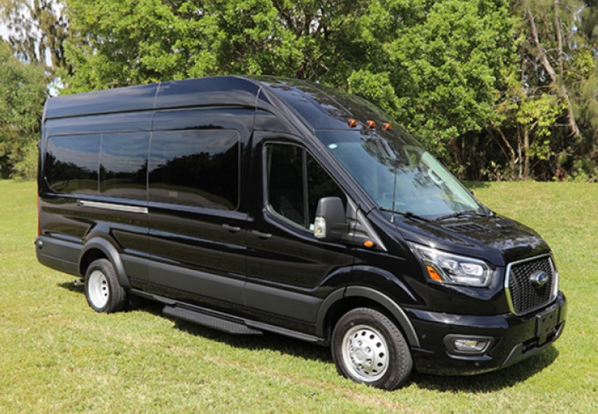image (2) 1-14 Passenger Brand New Shuttle Van